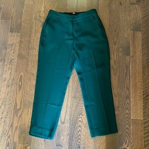 J-Crew Full length easy pant in 365 In green